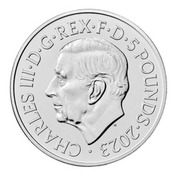 Zestaw 5 monet Wielka Brytania Miedzionikiel 2023 Commemorative Coin