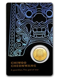 Chiwoo Cheonwang 1/10 uncji Złota 2017 (Czarny)