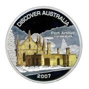 Discover Australia: Port Arthur 1 uncja Srebra 2007 Proof