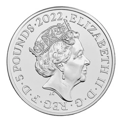 The Queen's Reign Honours and Investitures Miedzionikiel £5 2022 