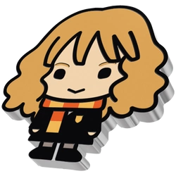 Niue: Harry Potter - Hermione Chibi Coin kolorowany 1 uncja Srebra 2020 Proof