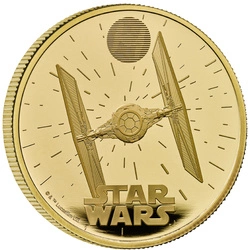 Star Wars: TIE Fighter 1 uncja Złota 2024 Proof