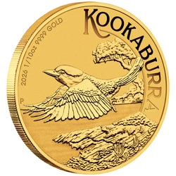 Kookaburra 1/10 uncji Złota 2026