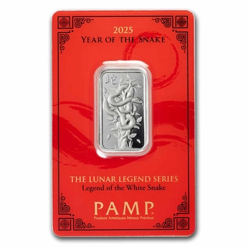 Sztabka Pamp Year of the Snake - Legend of the White Snake 10 g Srebra 2025