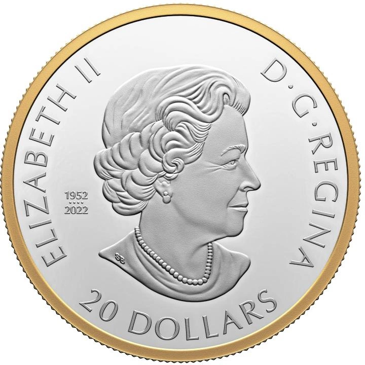 Canada: Celebrate Love $20 pozłacany Srebro 2024 Proof