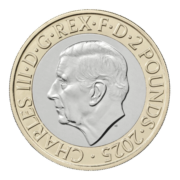 Zestaw 13 monet Miedzionikiel Wielka Brytania 2025