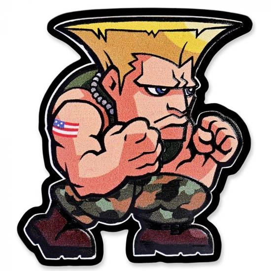 Street Fighter: Mini Fighter Guile kolorowany 1 uncja Srebra 2022 Proof