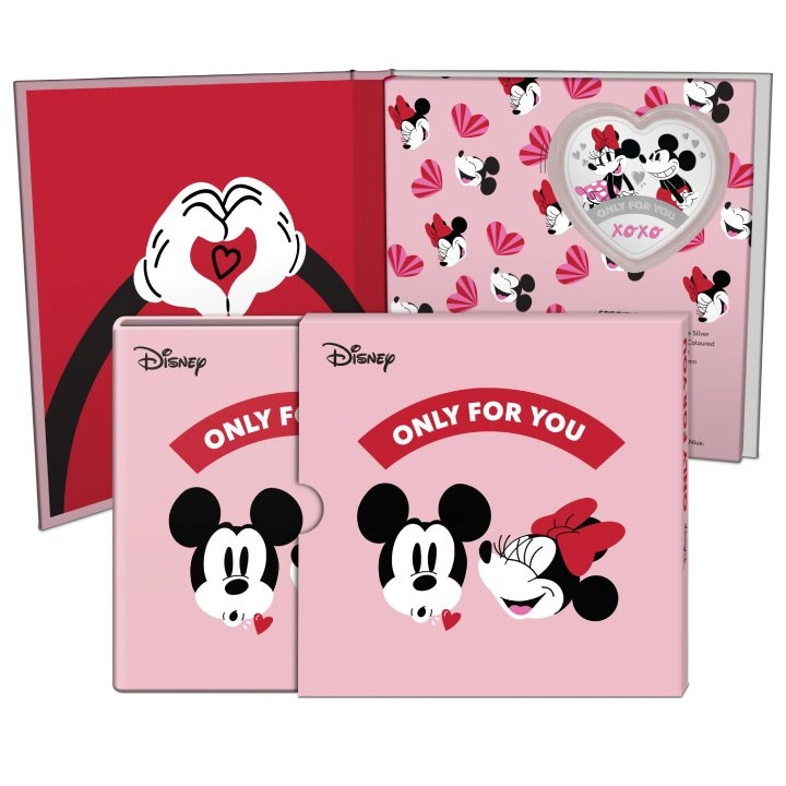 Niue: Disney - Only For You kolorowany 1 uncja Srebra 2024 Proof