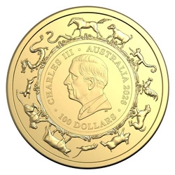 RAM: Lunar Rok Konia 1 uncja Złota 2026