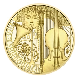 The 125th Anniversary of the Vienna Symphony Orchestra 1/2 Uncji Złota Proof