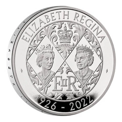 Her Majesty Queen Elizabeth II £5 Miedzionikiel 2022