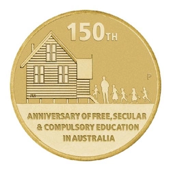 150. rocznica Free, Secular & Compulsory Education in Australia Brąz Aluminiowy 2022