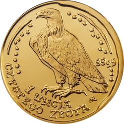 Orzeł Bielik 1 uncja Złota 2016