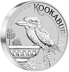 Kookaburra 1000 gramów Srebra 2022