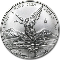 Mexican Libertad 1 uncja Srebra 2005
