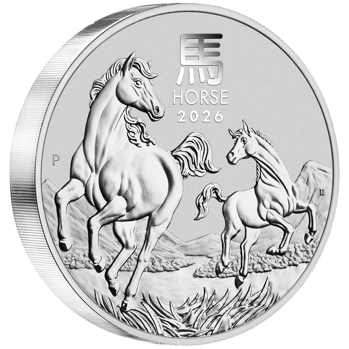 Perth Mint: Lunar III - Rok Konia 1000 gramów Srebra 2026