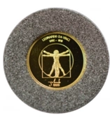 Leonardo da Vinci 1/25 uncji Złota 1999 Proof