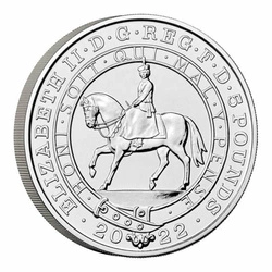 The Platinum Jubilee of Her Majesty The Queen Miedzionikiel £5 2022 