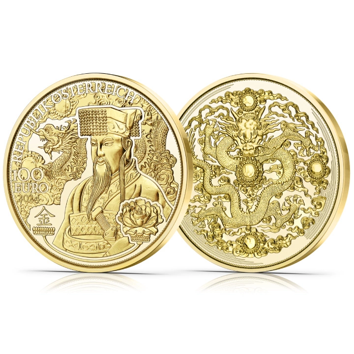 The Gold of China 100 Euro Złoto 2024 Proof