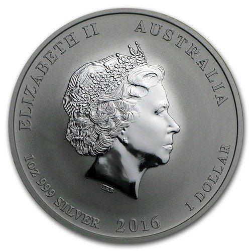 Rok Małpy (Year of the Monkey) 1 Uncja Srebra Privy Lion