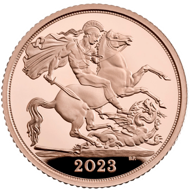 Wielka Brytania: The Coronation of His Majesty King Charles Sovereign Zestaw 5 monet 2023 Proof