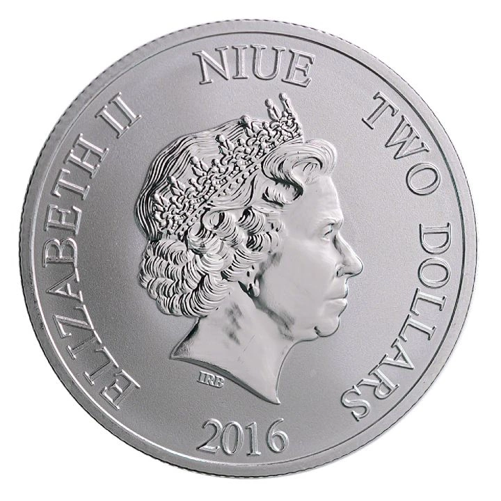 Niue: Żółw Szylkretowy 1 uncja Srebra 2016