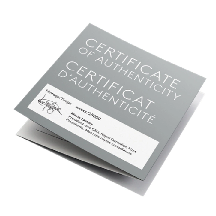 Canada: Welcome to the World $10 Srebro 2025 Reverse Proof