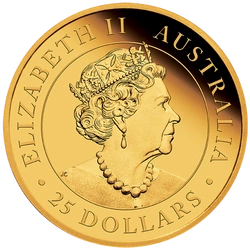 Australijski Kangur 1/4 uncji Złota 2021 Proof