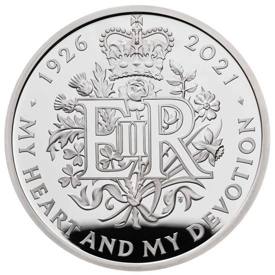 Zestaw 13 srebrnych monet Wielka Brytania 2021 Proof