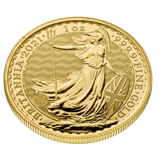 Britannia 1 uncja Złota 2021 PAKIET 15 SZTUK