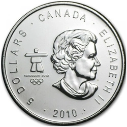 Kanada: Igrzyska Olimpijskie w Vancouverze 1 uncja Srebra 2010