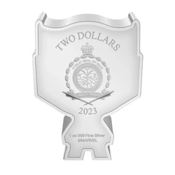 Niue: Marvel Ant-Man Chibi Coin kolorowany 1 uncja Srebra 2023 Proof