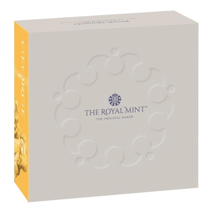 British Monarchs: King George I 2 uncje Srebra 2022 Proof