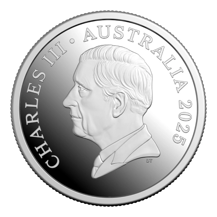 Zestaw 6 monet Premium HM King Charles III Srebro 2025 Proof