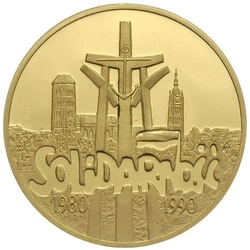 Polska: III RP "Solidarność" 200 000 Złotych 1990 PF 69 Ultra Cameo