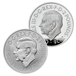 The Royal Tudor Beasts: Queen’s Lion 2 x 1 uncja Srebra 2026 Proof/Matte Proof