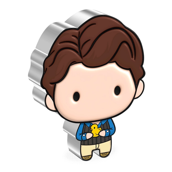 Niue: Friends - Chandler Chibi Coin kolorowany 1 uncja Srebra 2022 Proof