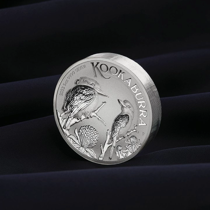 Kookaburra 5 uncji Srebra 2023 Incused