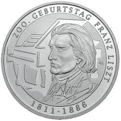 Niemcy, 10 Euro Srebro Różne Roczniki (próba Ag.625)