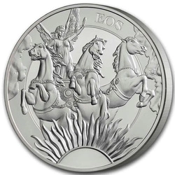 St Helena: Goddesses - Eos and the Horses 5 uncji Srebra 2023