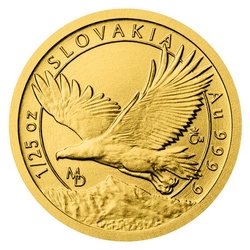 Niue: Slovakia Eagle 1/25 uncji Złota 2023
