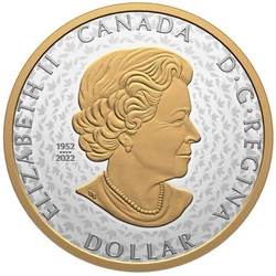 Canada: Peace Dollar pozłacany 1 uncja Srebra 2024 Proof Ultra High Relief Coin