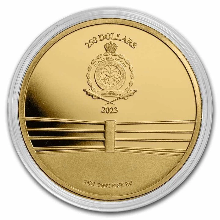 Niue: Muhammad Ali 1 uncja Złota 2023