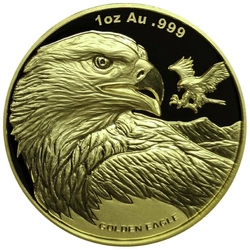 Samoa: Golden Eagle 1 uncja Złota 2023 Prooflike