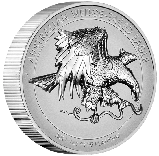 Orzeł Australijski 1 uncja Platyny 2021 Proof High Relief