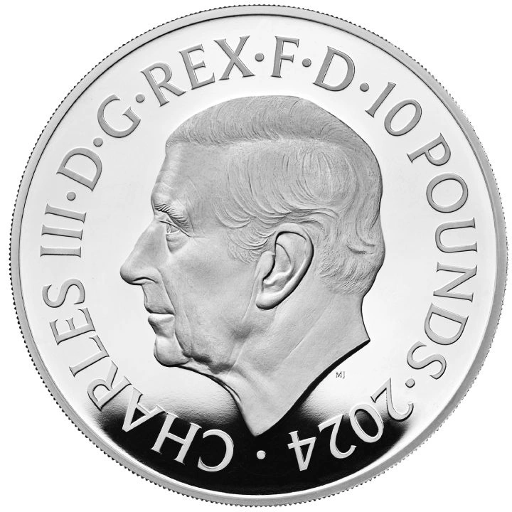 The Royal Tudor Beasts: The Tudor Dragon 5 uncji Srebra 2024 Proof