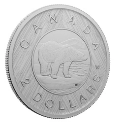 Canada: Tribute - W Mint Mark "Polar Bear" $2 Srebro 2023 Specimen