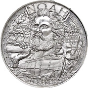 Noah's Ark 1 uncja Srebra Round
