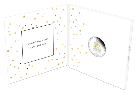 Urodziny kolorowane 1 uncja Srebra 2021 Proof