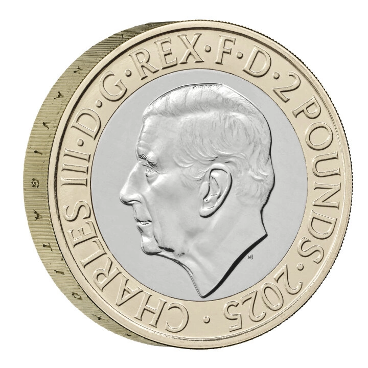 Zestaw 13 monet Miedzionikiel Wielka Brytania 2025